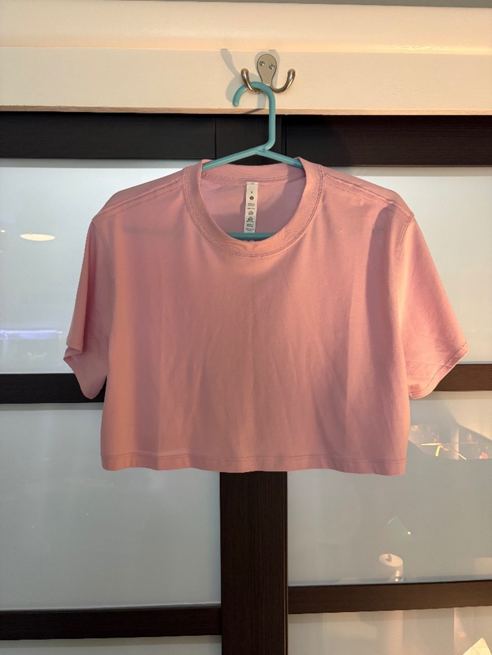 Lululemon All Yours Organic Cotton Cropped T-Shirt